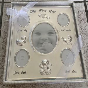 NWT First Impressions My First Year frame